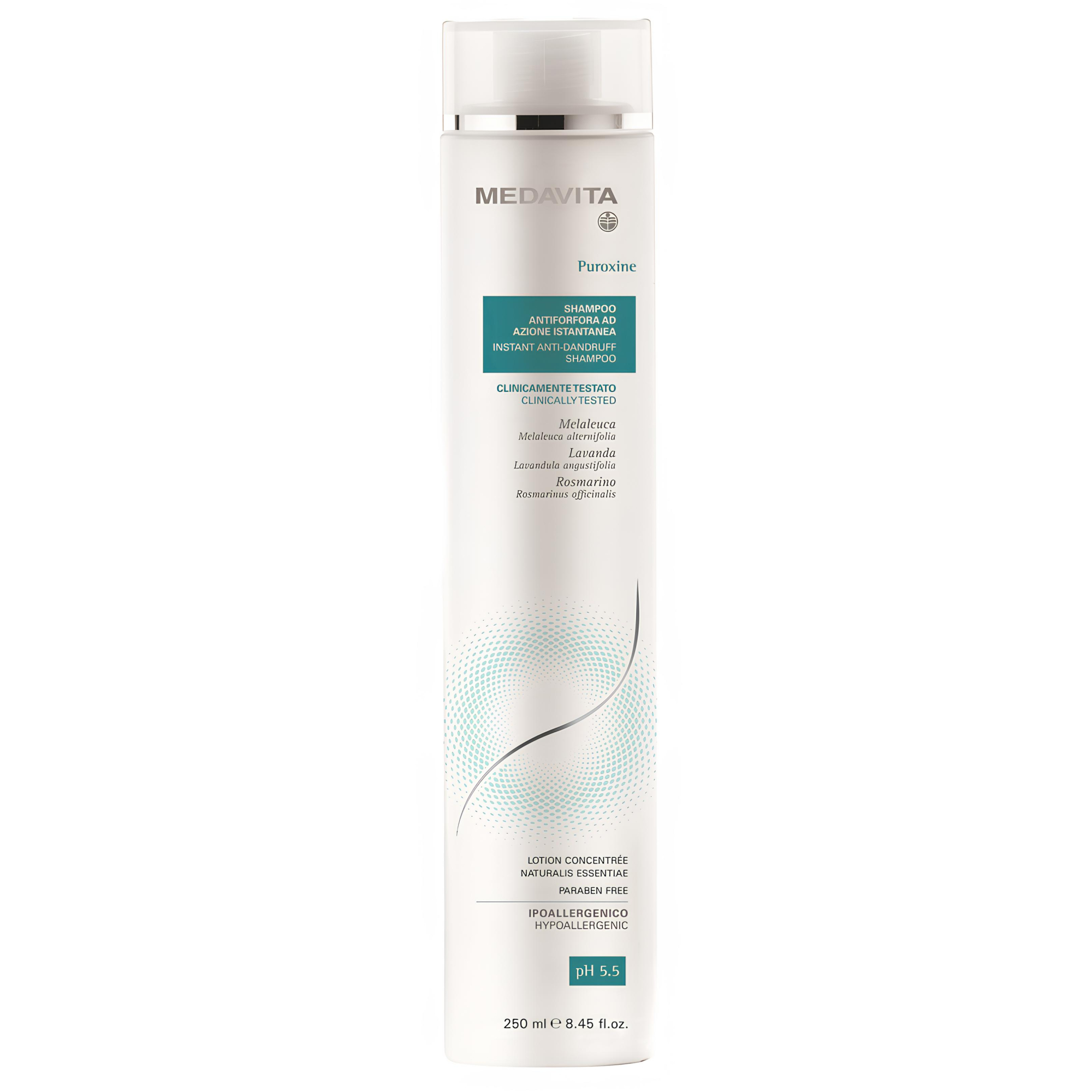 Medavita Puroxine Shampoo Instant Anti-Dandruff