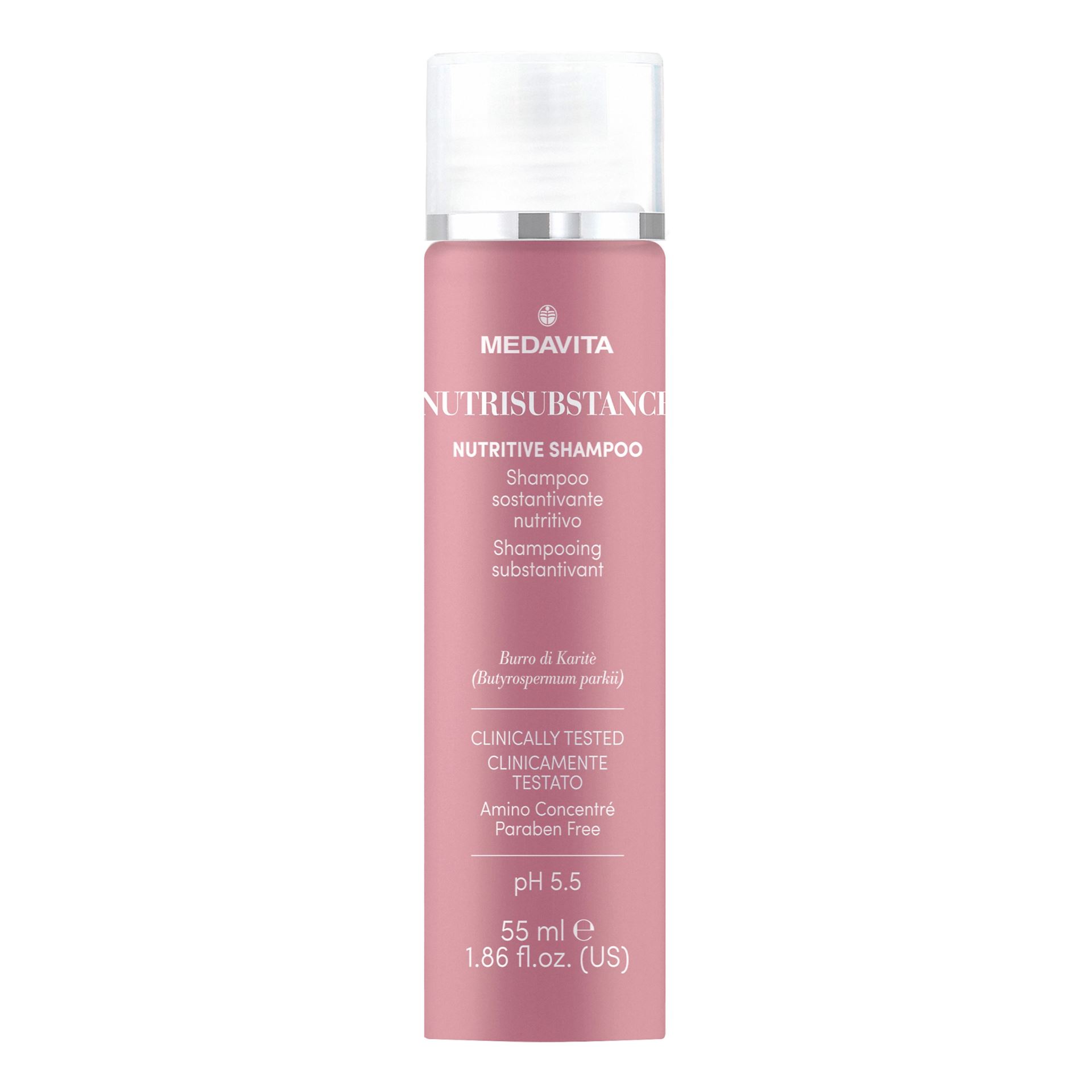 Medavita SHAMPOO SOSTANTIVANTE NUTRITIVO ШАМПУНЬ ЖИВИЛЬНИЙ ДЛЯ СУХОГО ВОЛОССЯ 250ml
