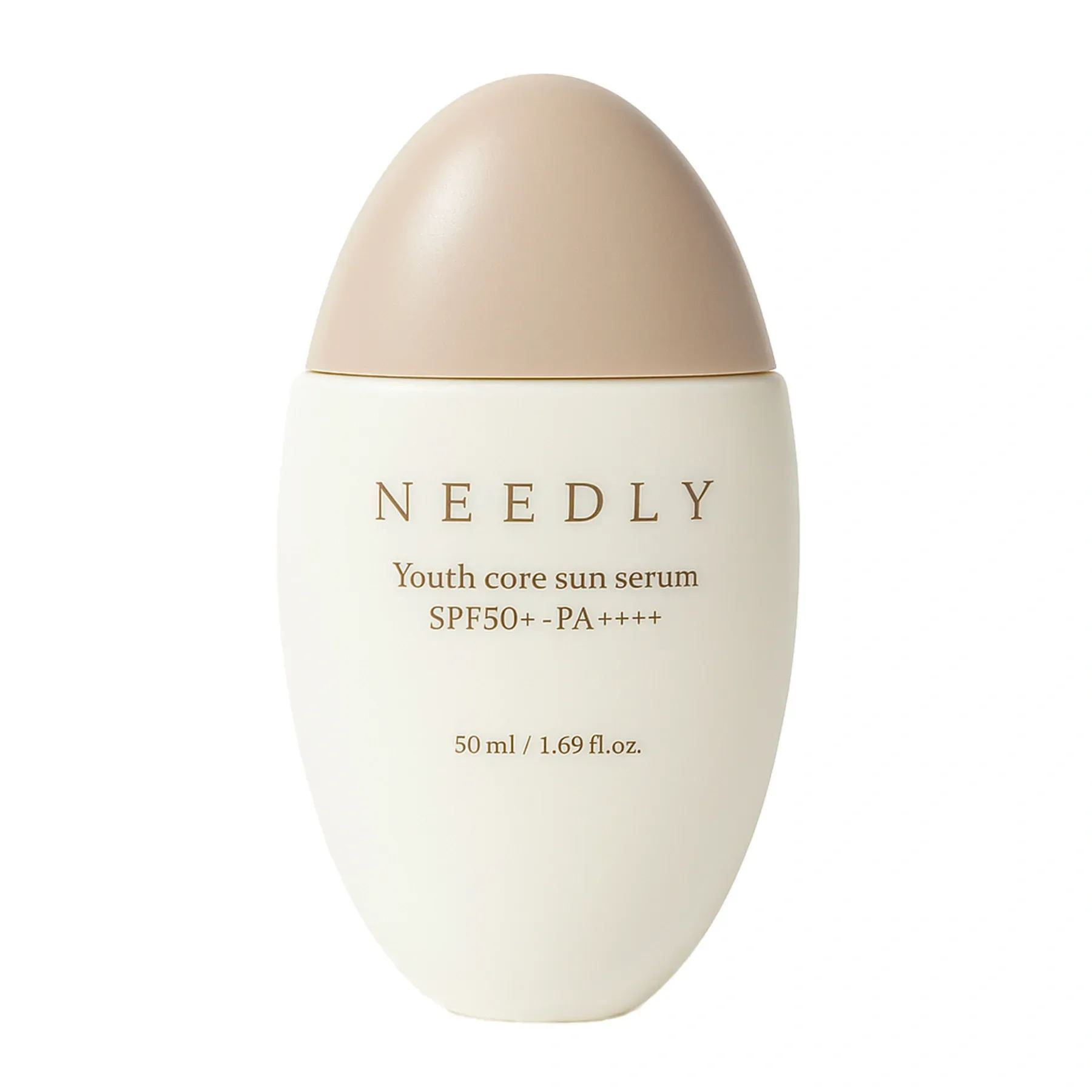 Сонцезахисна крем-сироватка потрійної дії Needly Youth Core Sun Serum SPF 50+ PA++++