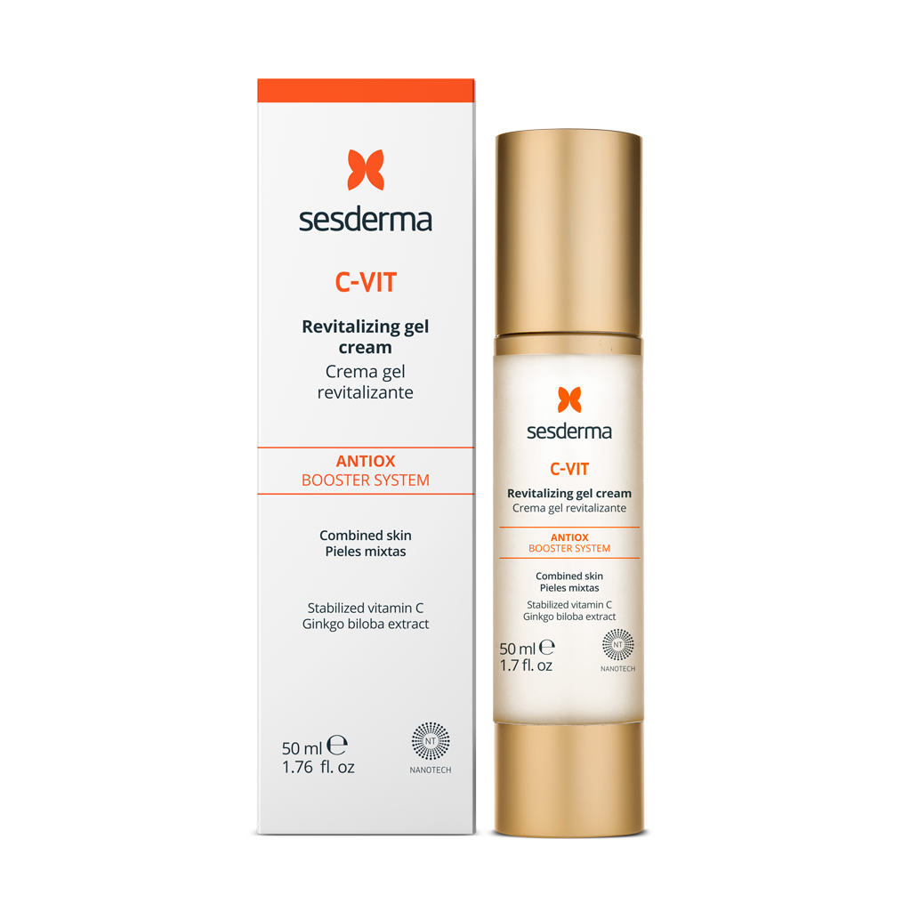 Sesderma C-Vit Revitalizing Cream Gel Ревіталізуючий крем-гель з вітаміном C для обличчя 50ml