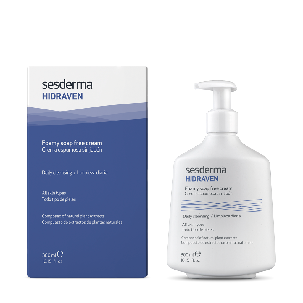 Очищуючий гель для вмивання Sesderma Hidraven Foamy Soapless Cream