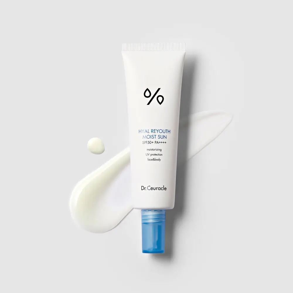 Dr.Ceuracle Зволожуючий сонцезахисний крем Hyal Reyouth Moist Sun SPF 50+ / PA++++