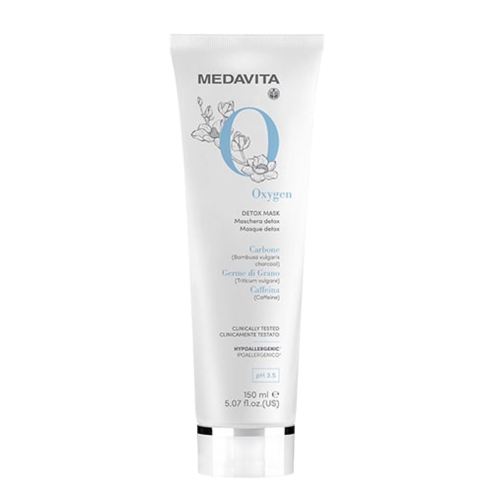 Medavita detox oxygen mask / МАСКА-ДЕТОКС З АКТИВНИМ КИСНЕМ
