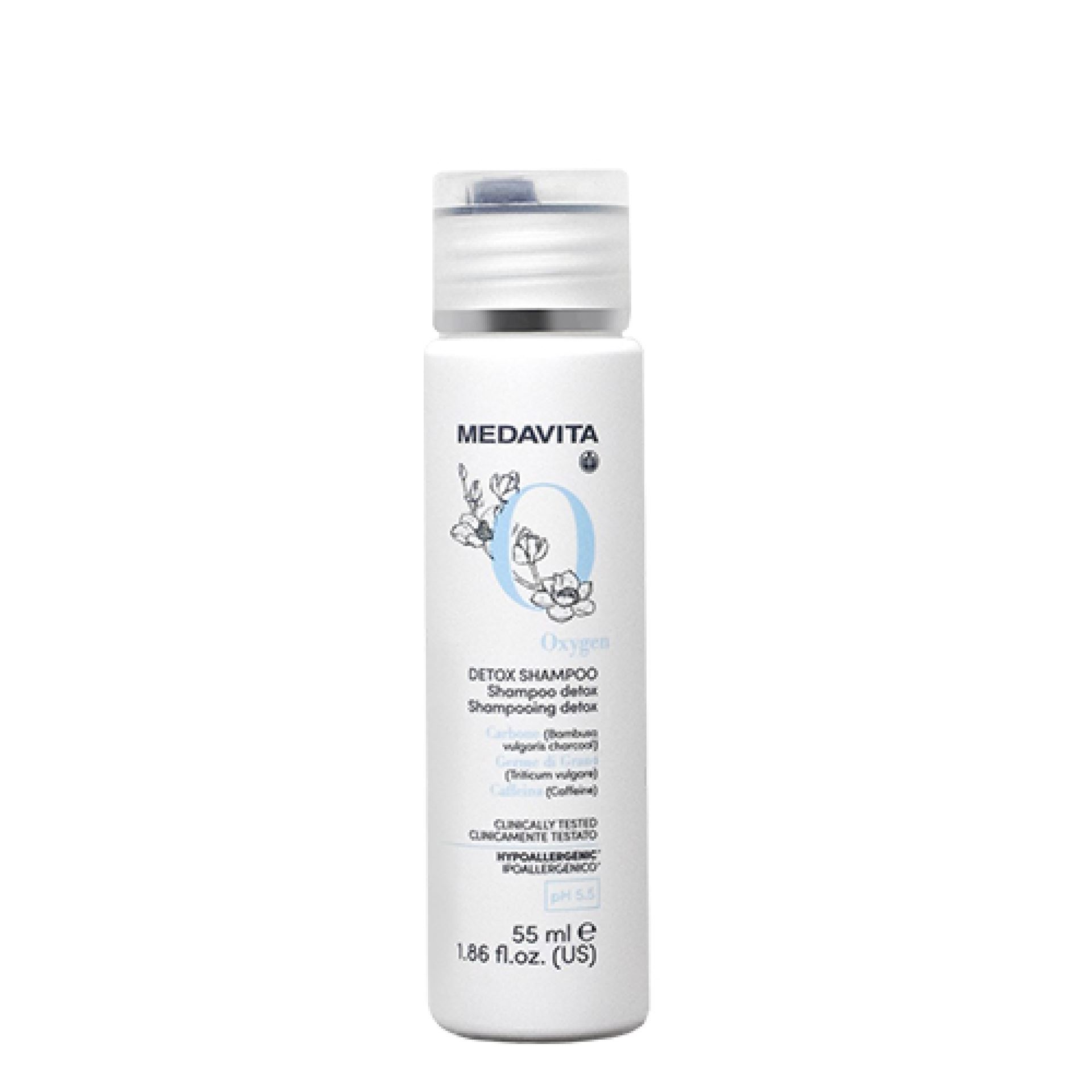 Medavita detox oxygen shampoo / ВІДНОВЛЮВАЛЬНИЙ ШАМПУНЬ-ДЕТОКС З АКТИВНИМ КИСНЕМ