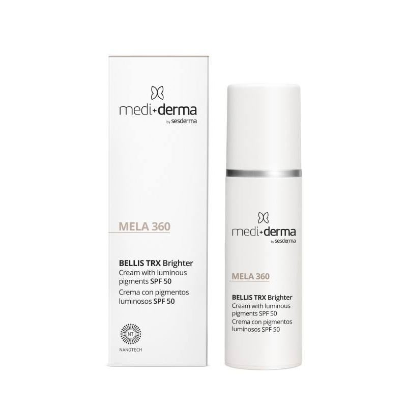 Депігментуючий крем для обличчя з SPF 50 Mediderma Mela 360 Facial Cream SPF 50