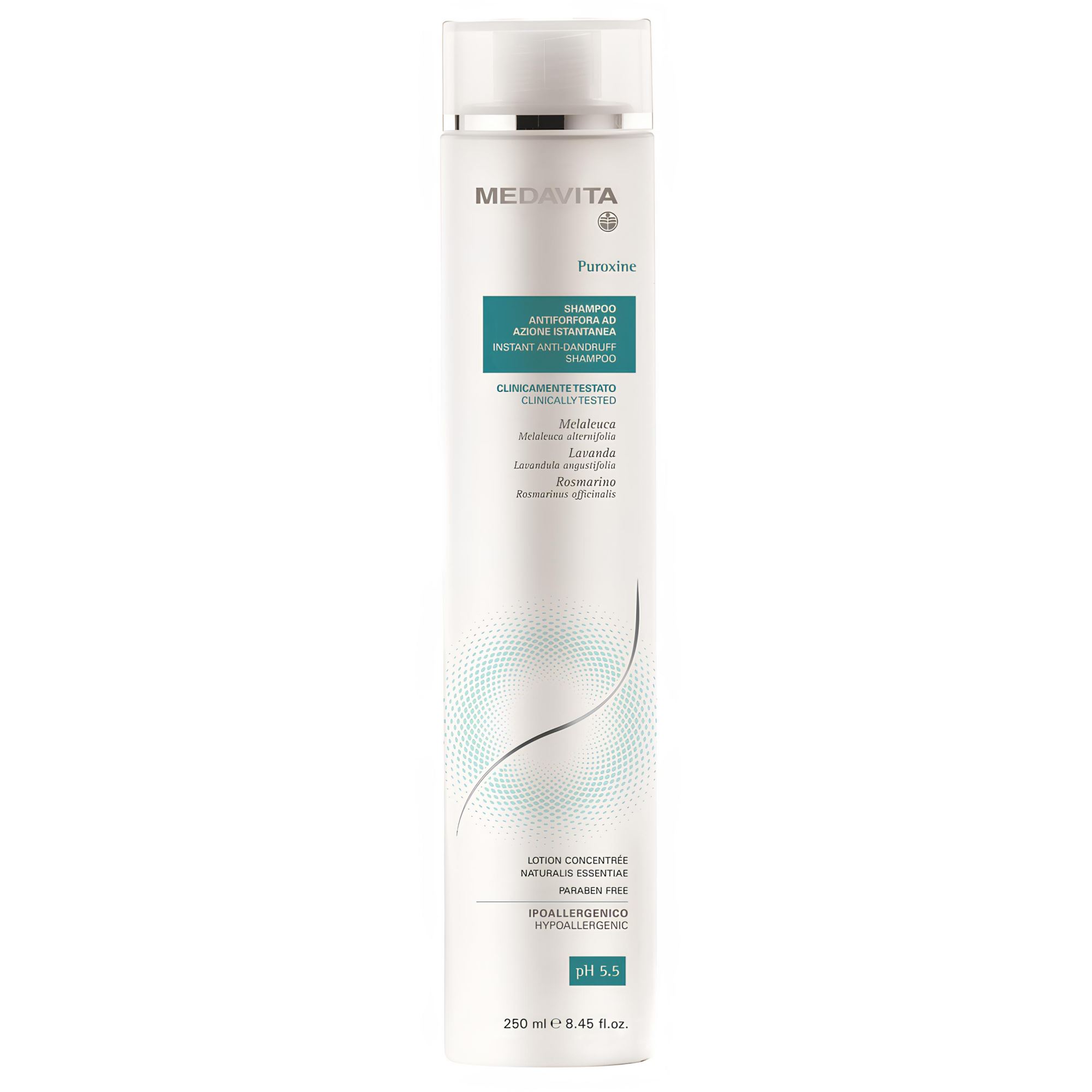 Medavita Puroxine Shampoo Instant Anti-Dandruff
