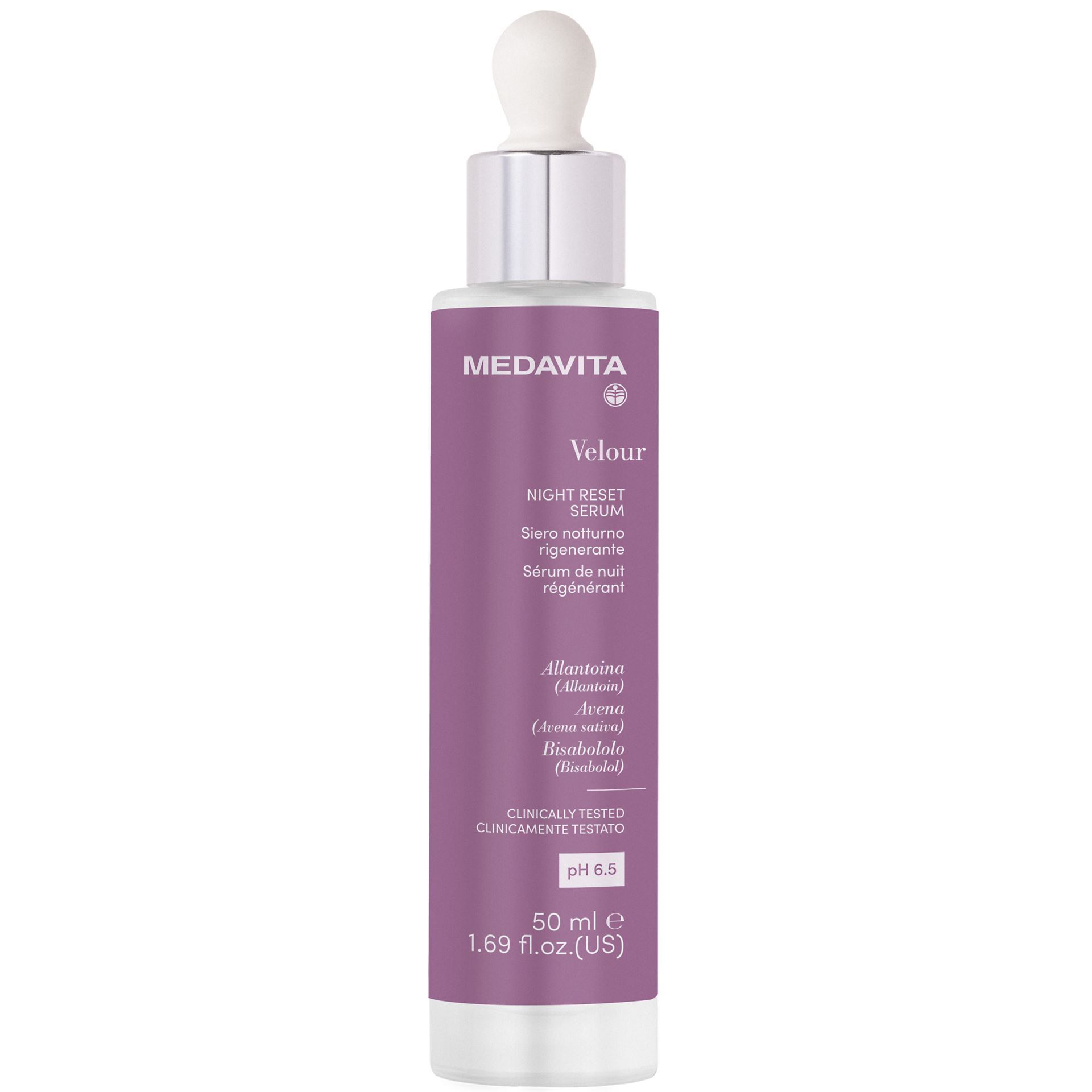 Заспокійлива нічна сироватка Medavita Night reset serum