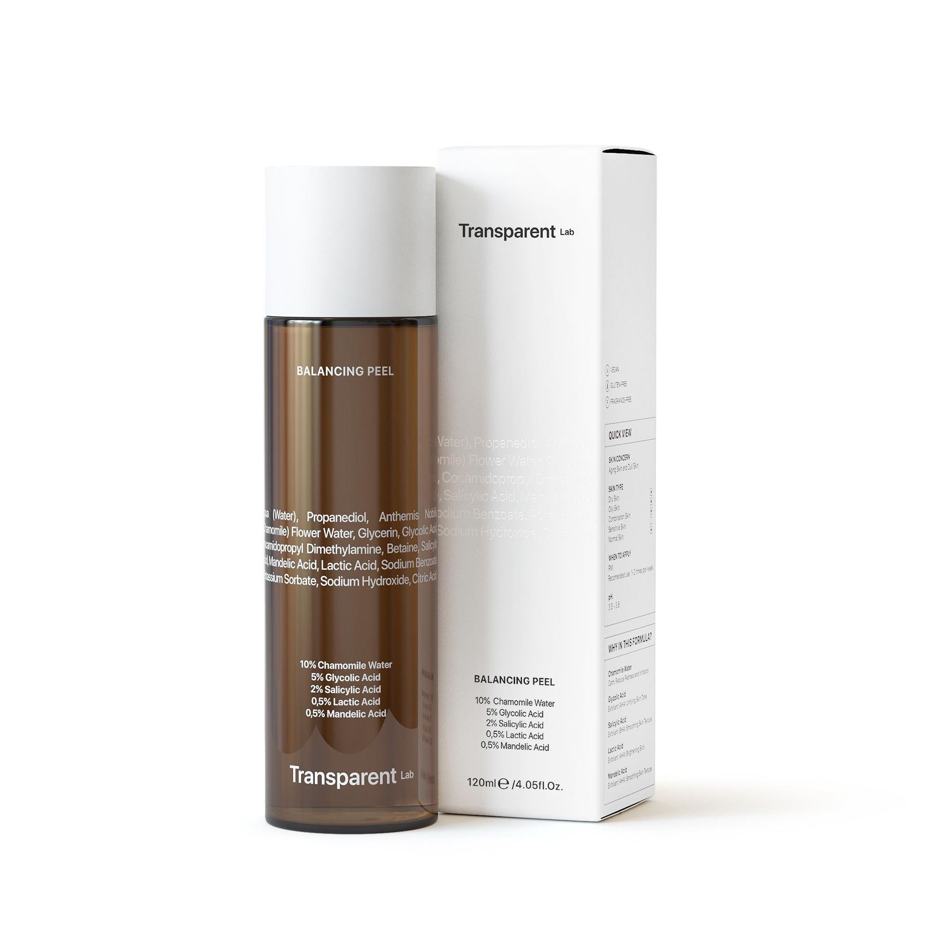 TRANSPARENT-LAB BALANCING PEEL  Пілінг тонер