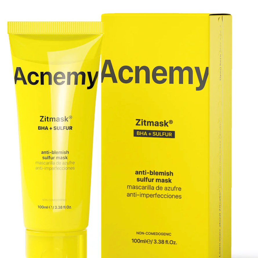 Acnemy Сірчана маска ZITMASKAnti-Blemish Sulfur Mask, 100ml