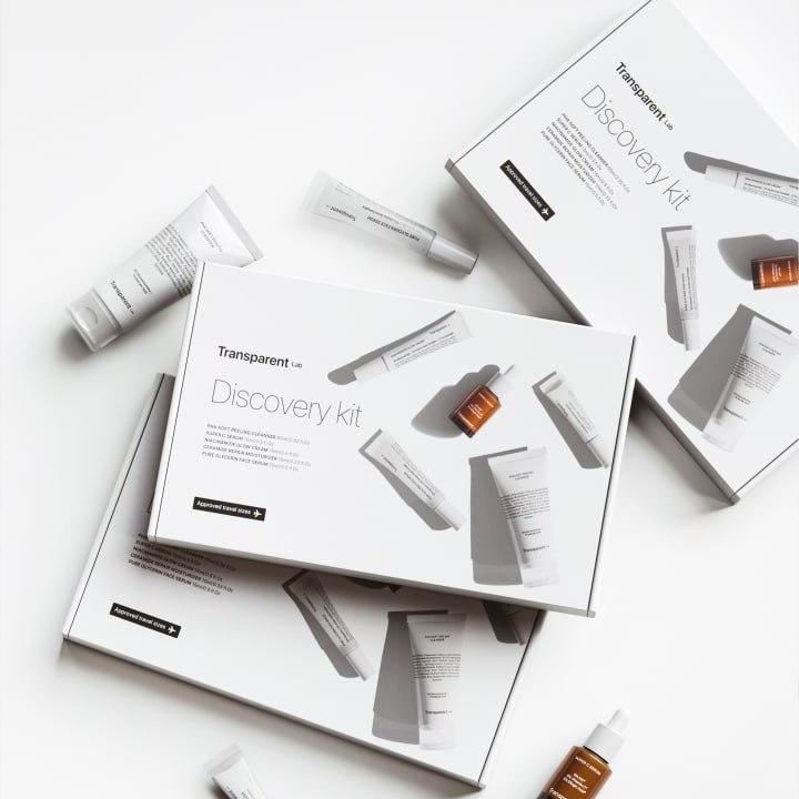 TRANSPARENT-LAB Набір мініатюр TRAVEL-SIZE DISCOVERY SET