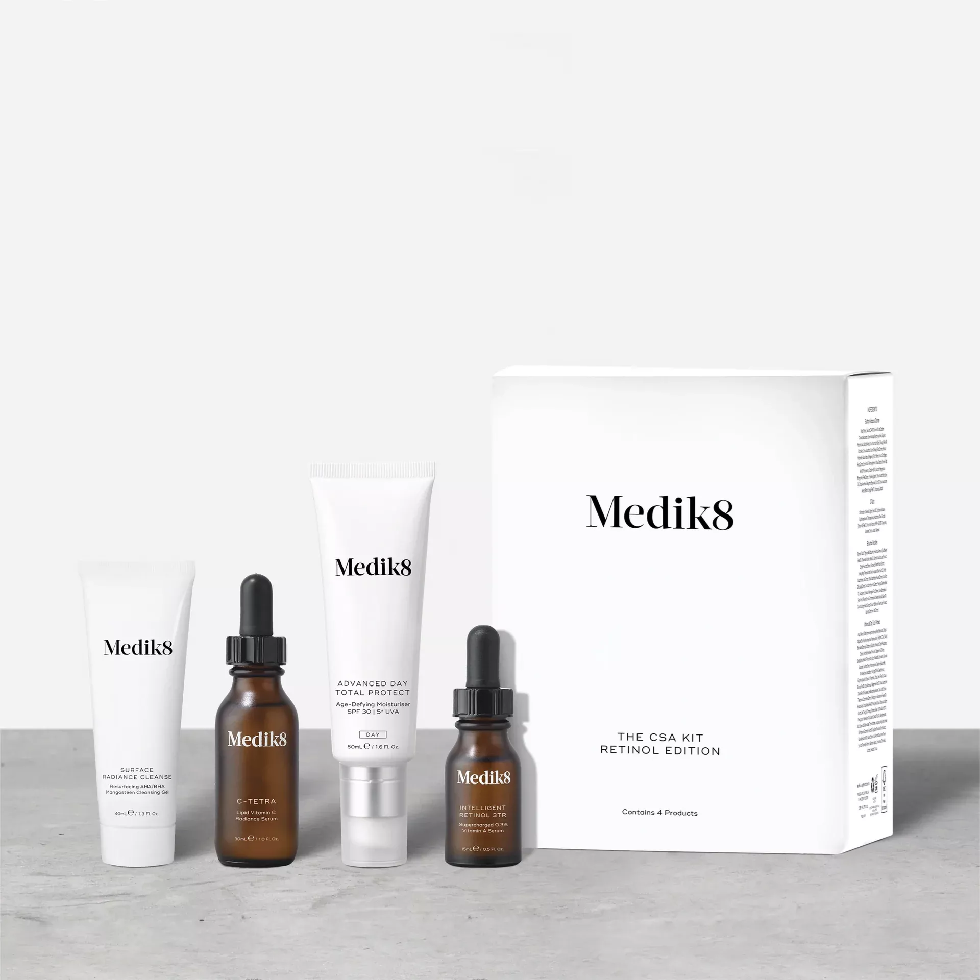 Medik8 THE CSA KIT RETINOL EDITION Набір по догляду за шкірою