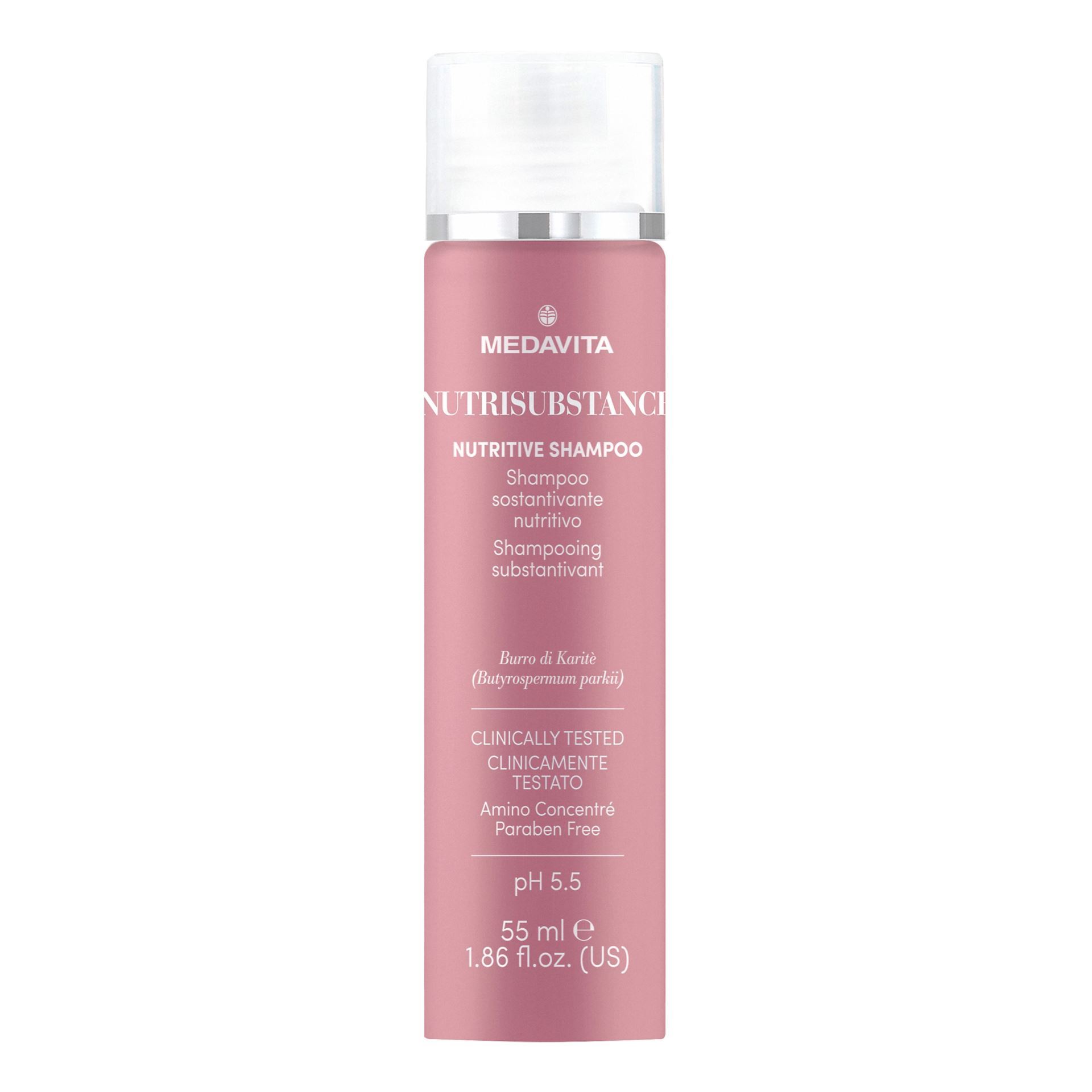 Medavita SHAMPOO SOSTANTIVANTE NUTRITIVO ШАМПУНЬ ЖИВИЛЬНИЙ ДЛЯ СУХОГО ВОЛОССЯ 250ml