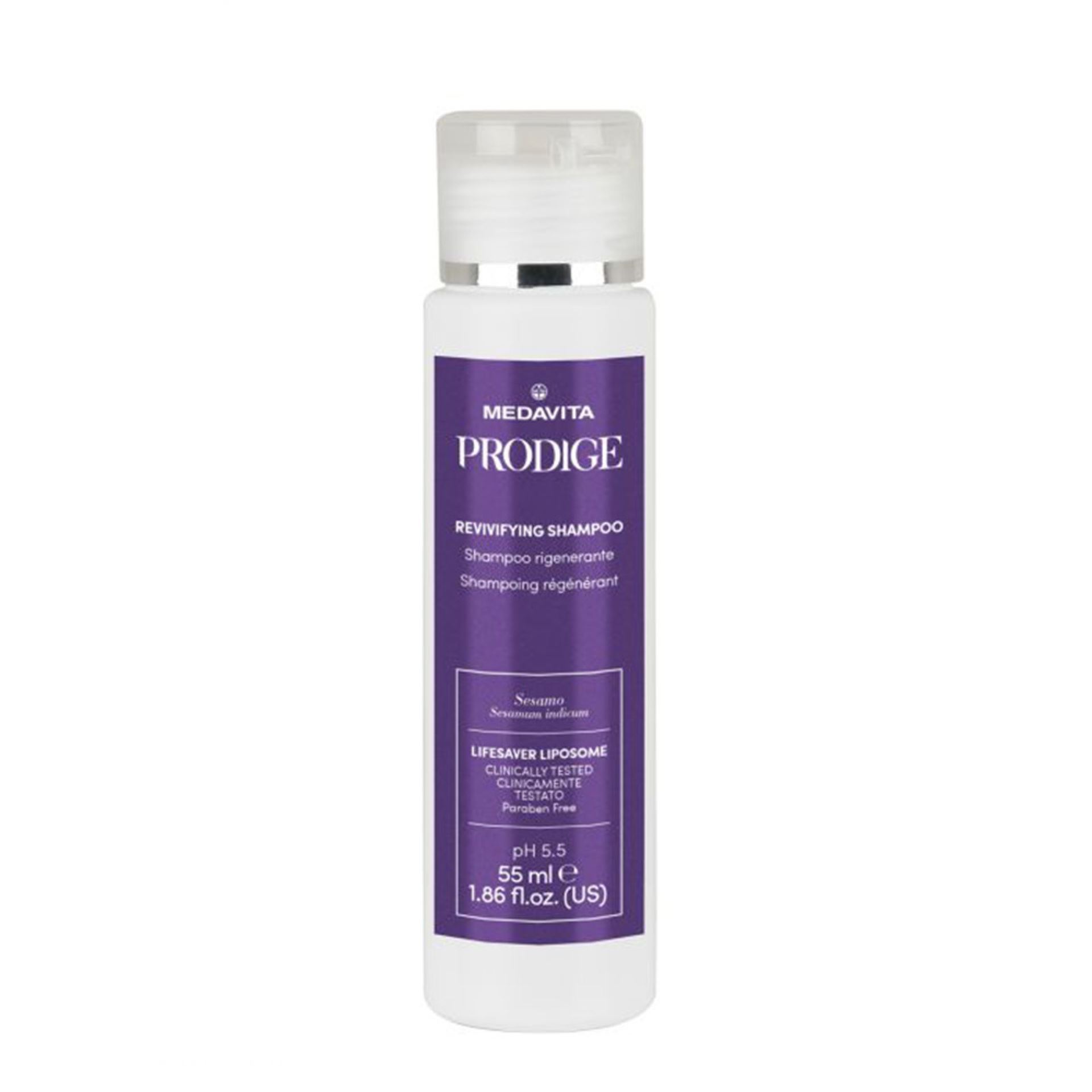 Medavita Prodige REVIVIFING SHAMPOO / ШАМПУНЬ РЕВІТАЛІЗУВАЛЬНИЙ ДЛЯ ПОШКОДЖЕНОГО ВОЛОССЯ