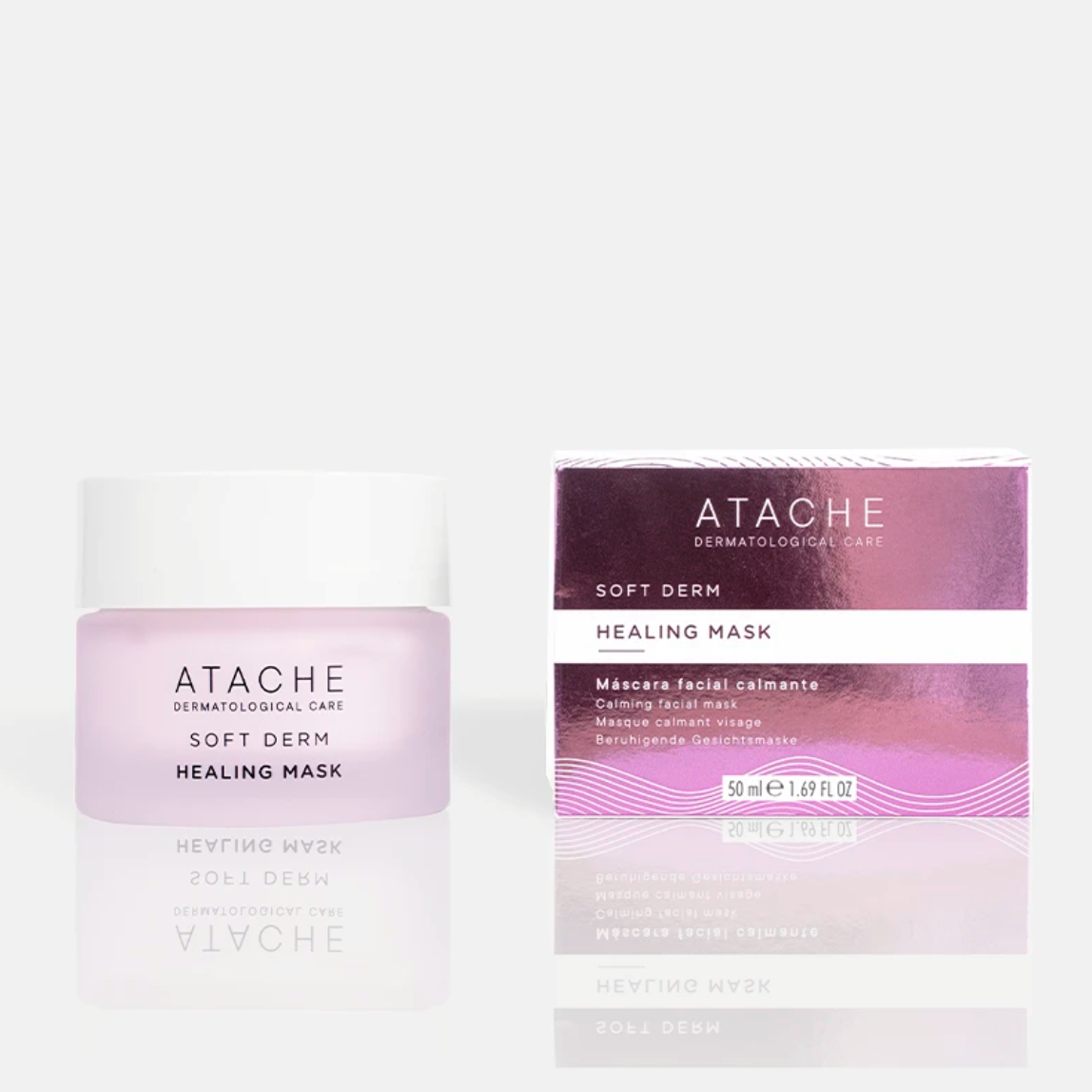 Atache Заспокійлива антистрес-маска Soft Derm Healing Mask