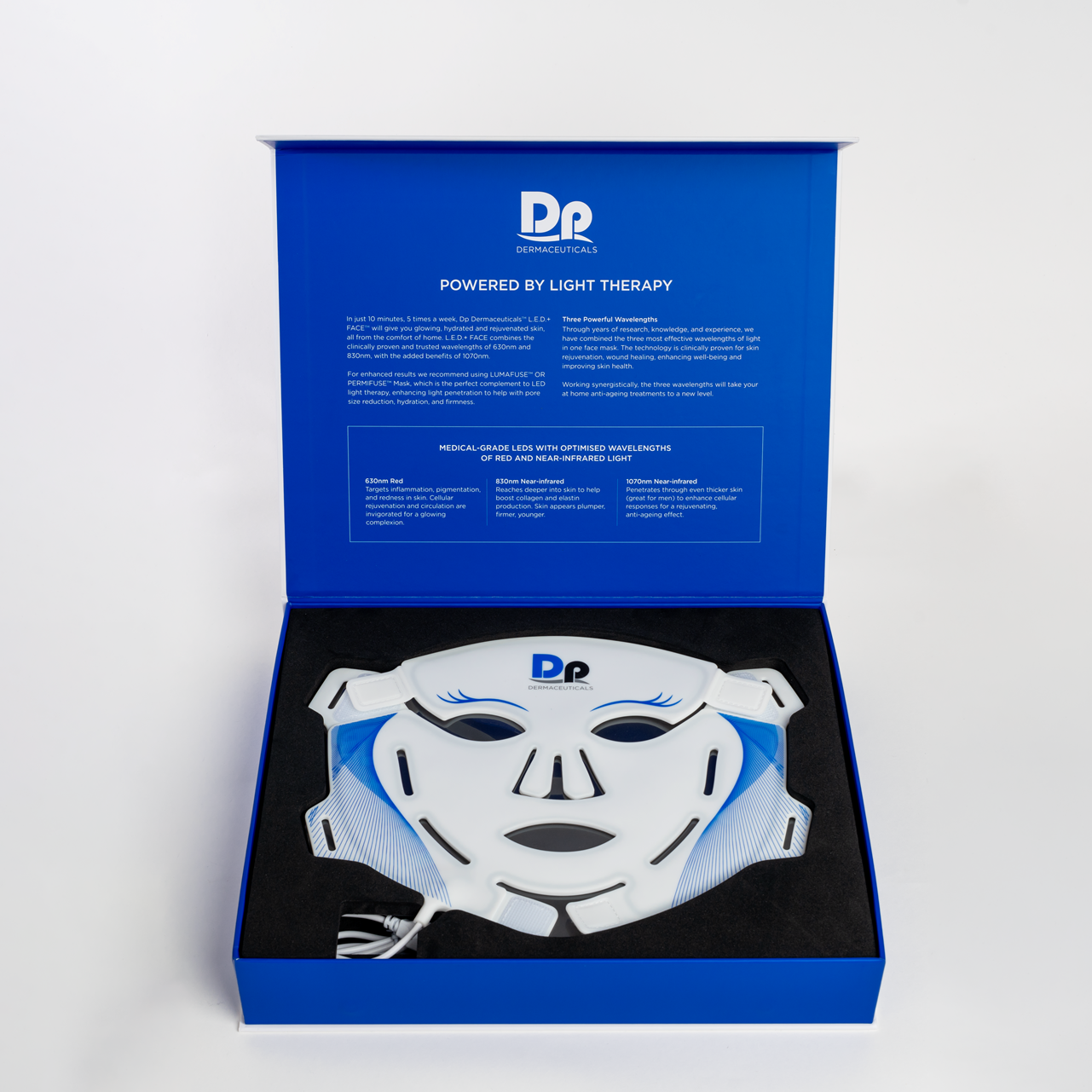 Dp Dermaceuticals LED FACE Лед маска з червоним світлом